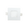 P-5144 3 Inch Square White 8W 500 Lumens 5CCT Slim Ultra-Thin light