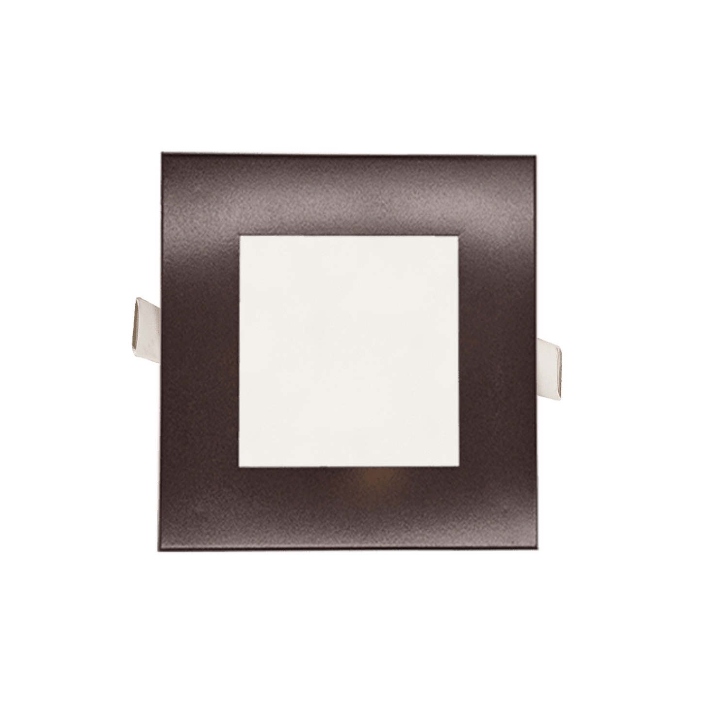 P-5157 4 Inch Square Bronze 12W 1000 Lumens 5CCT Slim Ultra-Thin light