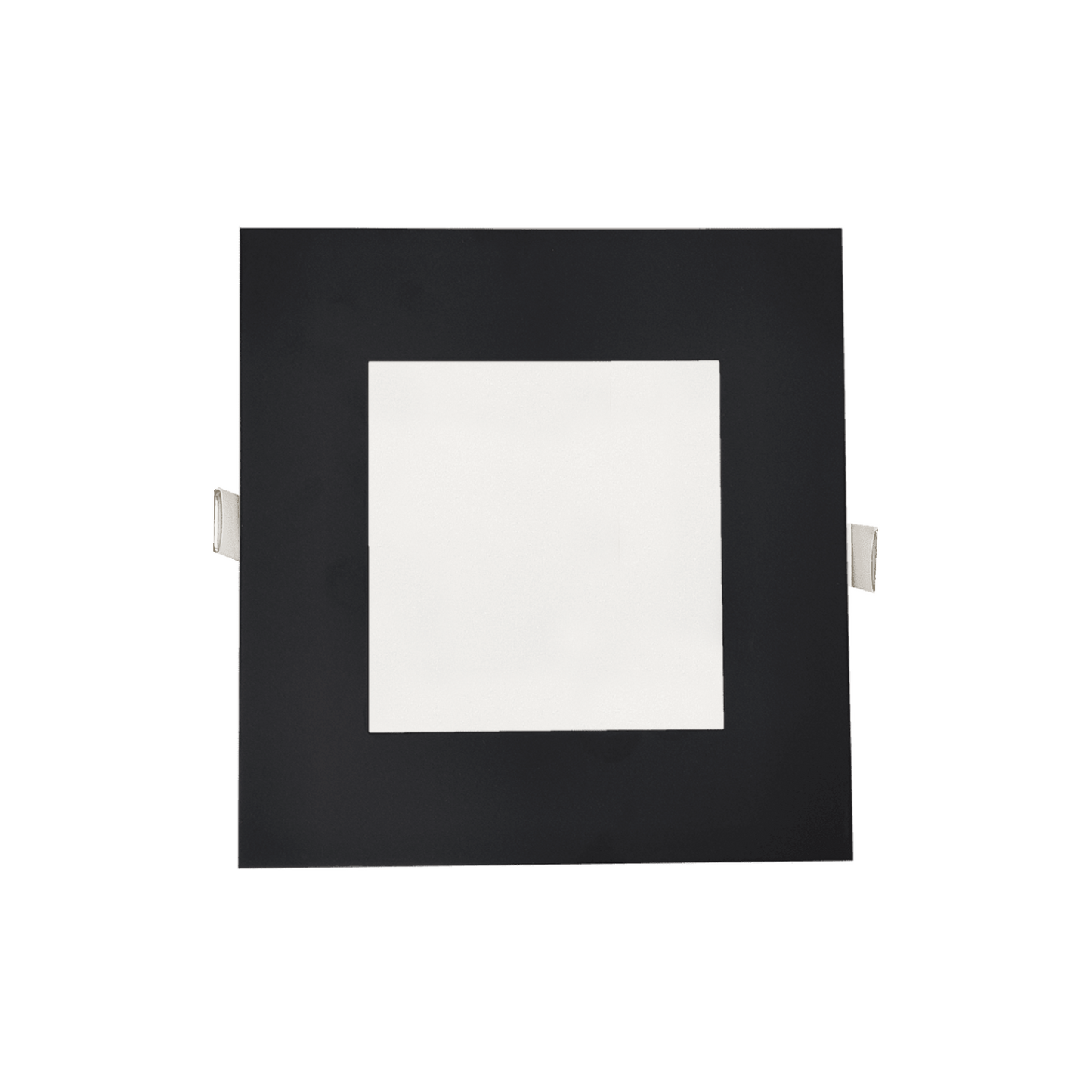 P-5158 6 Inch Square Black 18W 1400 Lumens 5CCT Slim Ultra-Thin light