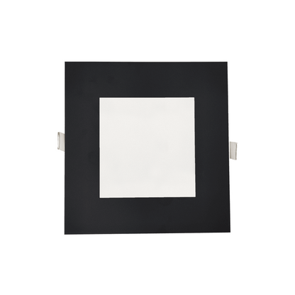 P-5158 6 Inch Square Black 18W 1400 Lumens 5CCT Slim Ultra-Thin light