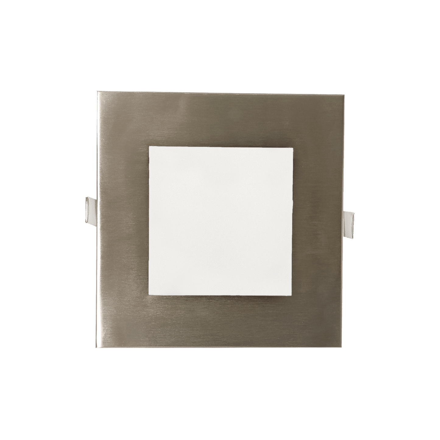 P-5159 6 Inch Square Brushed Nickel 18W 1400 Lumens 5CCT Slim Ultra-Thin light