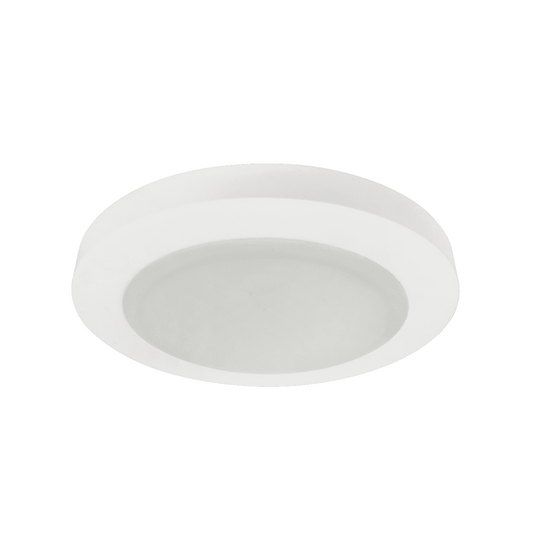 P-5183 6 Inch Round White 15W 1050 Lumens Super White 5k Disk Light