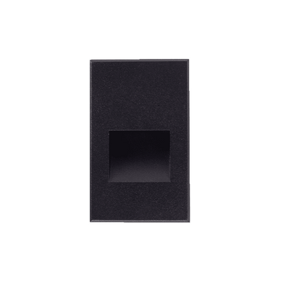 P-5192 Black 3W 125 Lumens Warm White 3000k Vertical Step Lights