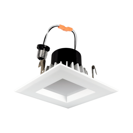 P-5219 4 Inch Square White 14W 1000 Lumens 5CCT Retrofit Light