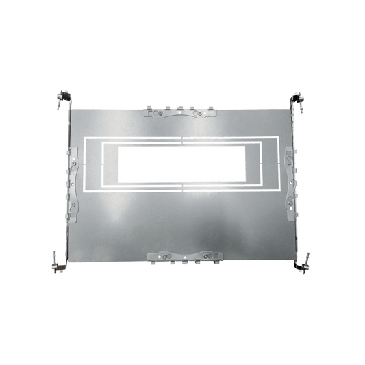 P-5270 4 Head Multiple Universal New Construction Plate for LED Recessed Lighting Kits