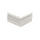 P-5277 Trimless LED Recessed Aluminum Outside 90 Degree Corner Connector, Tape Light Size 14mm, Length 4.5 Inch