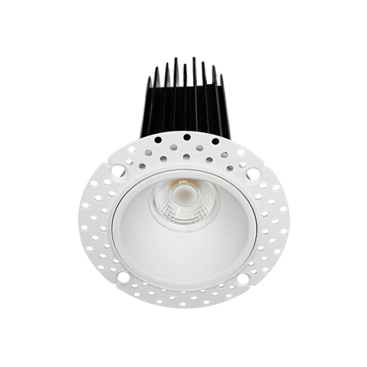 P-5436 2 Inch Trimless Round White 14W 1000 Lumens 5CCT Recessed Light