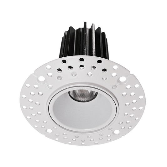 P-5441 1.5 Inch Trimless Round White 7W 500 Lumens 5CCT Recessed Light