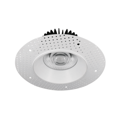 P-5442 6 Inch Trimless Round White 24W 1800 Lumens 5CCT Recessed Light