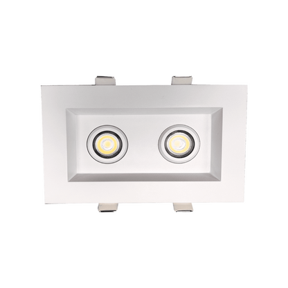 P-5443 2 Inch 2 Head White 10W 800 Lumens 5CCT Gimbal Light