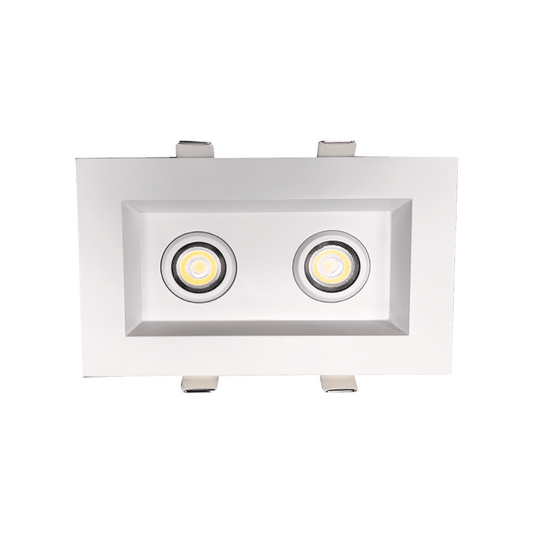 P-5443 2 Inch 2 Head White 10W 800 Lumens 5CCT Gimbal Light