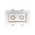 P-5443 2 Inch 2 Head White 10W 800 Lumens 5CCT Gimbal Light