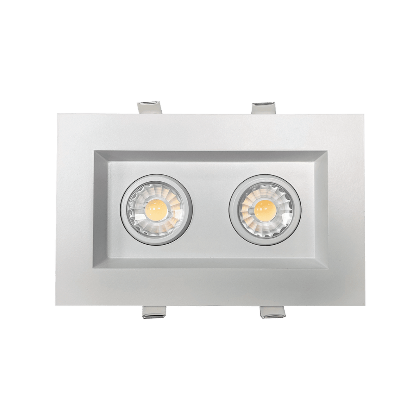 P-5444 3 Inch 2 Head White 15W 1200 Lumens 5CCT Gimbal Light