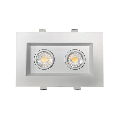 P-5444 3 Inch 2 Head White 15W 1200 Lumens 5CCT Gimbal Light