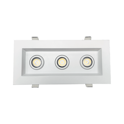 P-5445 2 Inch 3 Head White 15W 1200 Lumens 5CCT Gimbal Light