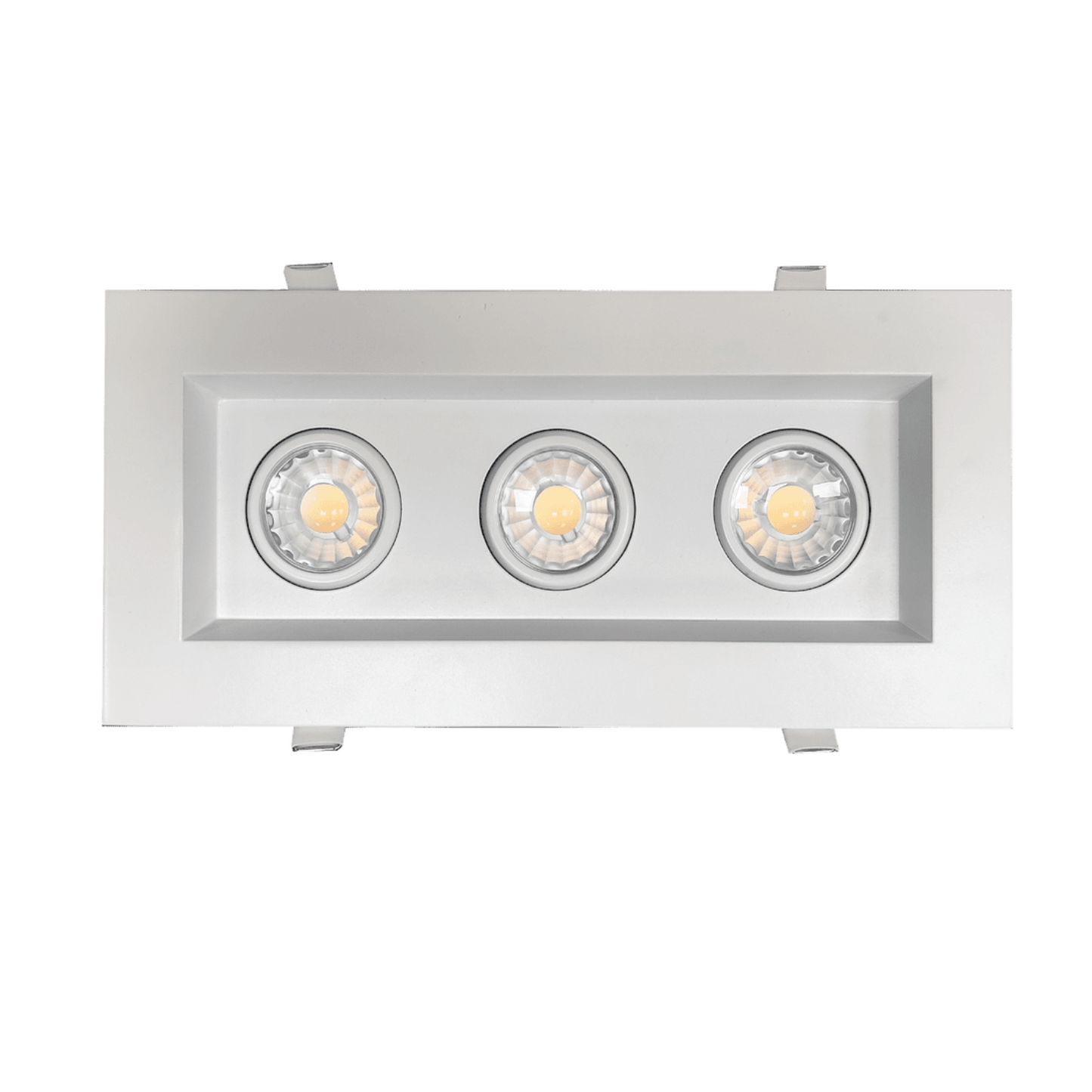 P-5446 3 Inch 3 Head White 23W 1800 Lumens 5CCT Gimbal Light