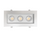 P-5446 3 Inch 3 Head White 23W 1800 Lumens 5CCT Gimbal Light