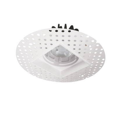 P-5456 2 Inch Trimless Mash Square White 8W 600 Lumens 5CCT Recessed Light