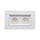 P-5458 3 Inch Trimless 2 Head White 15W 1200 Lumens 5CCT Gimbal Light