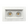 P-5461 4 Inch Trimless 2 Head White 28W 2200 Lumens 5CCT Gimbal Light