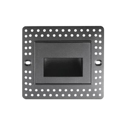 P-5466 Trimless Black 3W 110 Lumens 5CCT Horizontal Step Lights