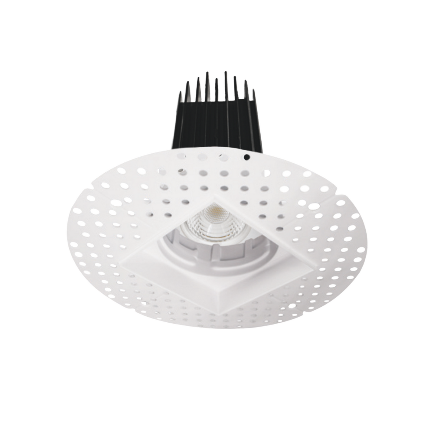 P-5470 2 Inch Trimless Mash Square White 14W 1000 Lumens 5CCT Recessed Light