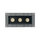 P-5474 3 Inch Trimless 3 Head Black 23W 1950 Lumens 5CCT Gimbal Light