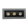 P-5477 4 Inch Trimless 3 Head Black 42W 3600 Lumens 5CCT Gimbal Light