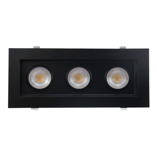 P-5450 4 Inch 3 Head Black 42W 3300 Lumens 5CCT Gimbal Light