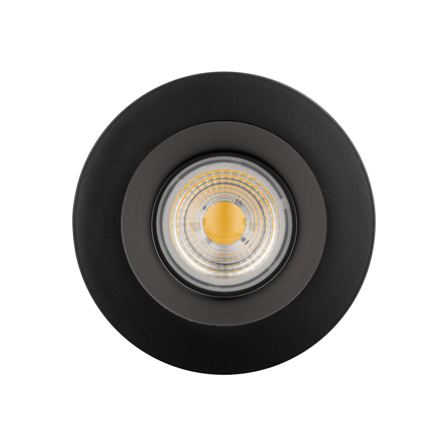 P-5796 4 Inch Round Black Smooth 15W 1100 Lumens Cool White 41k Recessed Light