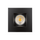 P-5086 4 Inch Square Black 15/22W,1600/2400 Lumens 5CCT Recessed Light