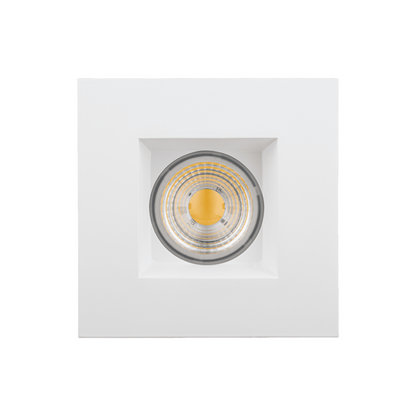 P-5072 4 Inch Square White Baffle 15W 1100 Lumens 5CCT Recessed Light