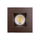 P-5773 4 Inch Square Bronze Smooth 15W 1100 Lumens Warm White 3K Recessed Light