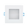P-5840 4 Inch Square White 11W 850 Lumens Neutral White 35k Slim Light