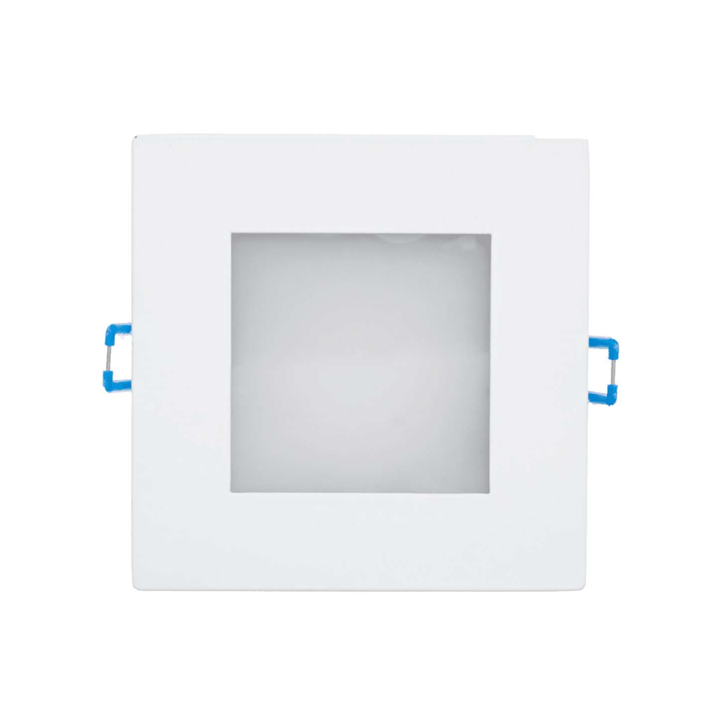 P-5842 4 Inch Square White 11W 850 Lumens Super White 5000k Slim Light