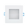 P-5842 4 Inch Square White 11W 850 Lumens Super White 5000k Slim Light