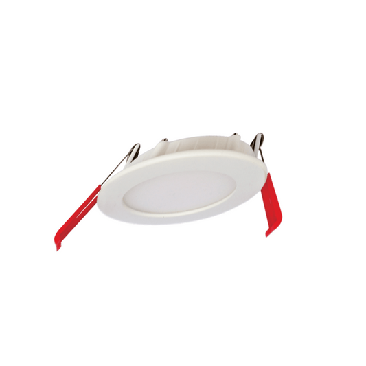 P-5858 5 Inch Round White 12W 1000 Lumens Super White 5000K Slim Light