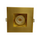 P-5869 3 Inch Square Brushed Brass 8W 700 Lumens 5CCT Gimbal Light
