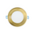P-5874 3 Inch Round Brushed Brass 8W 500 Lumens 5CCT Slim Ultra-Thin Light