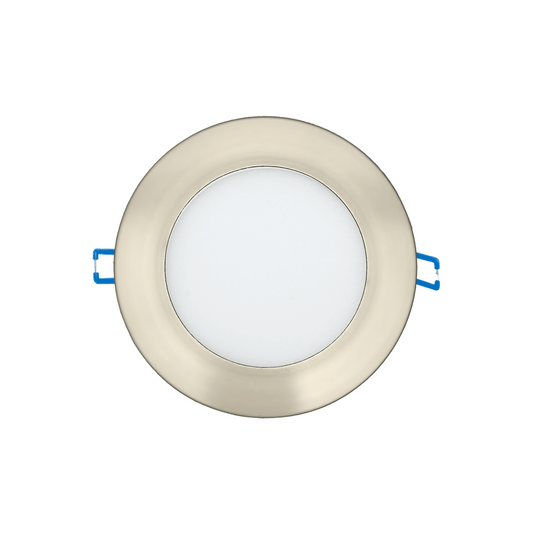 P-5882 5 Inch Round Brushed Nickel 14W 1050 Lumens 5CCT Slim Ultra-Thin Light