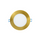 P-5884 5 Inch Round Brushed Brass 14W 1050 Lumens 5CCT Slim Ultra-Thin Light
