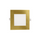P-5888 5 Inch Square Brushed Brass 15W 1100 Lumens 5CCT Slim Ultra-Thin Light