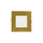 P-5890 6 Inch Square Brushed Brass 18W 1400 Lumens 5CCT Slim Ultra-Thin Light
