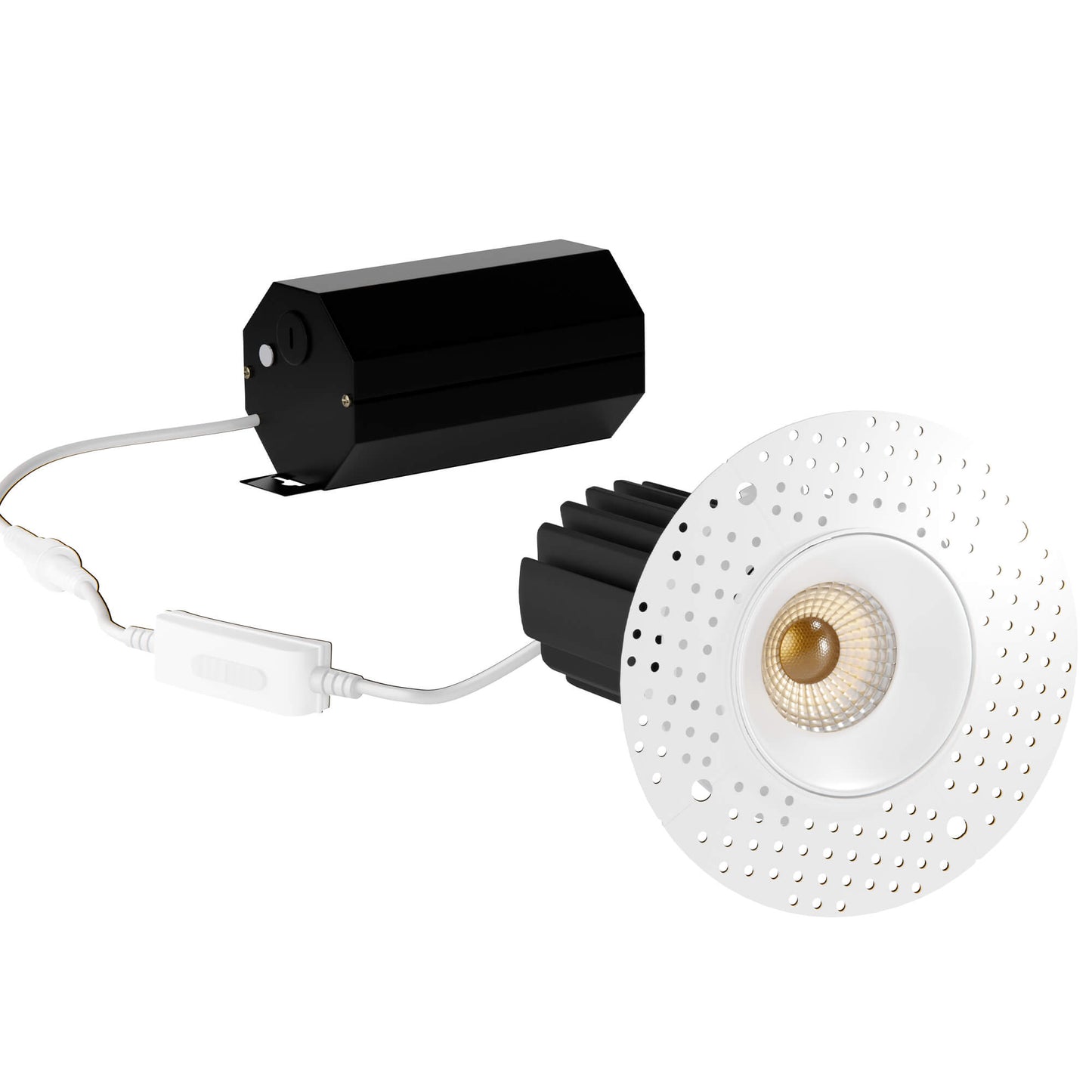 P-5934 3.5-inch Trimless Round 18W 1600 Lumens 5CCT Recessed Light