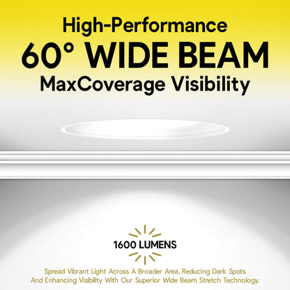 P-5934 3.5-inch Trimless Round 18W 1600 Lumens 5CCT Recessed Light