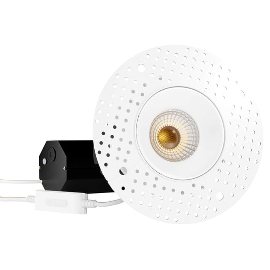 P-5934 3.5-inch Trimless Round 18W 1600 Lumens 5CCT Recessed Light