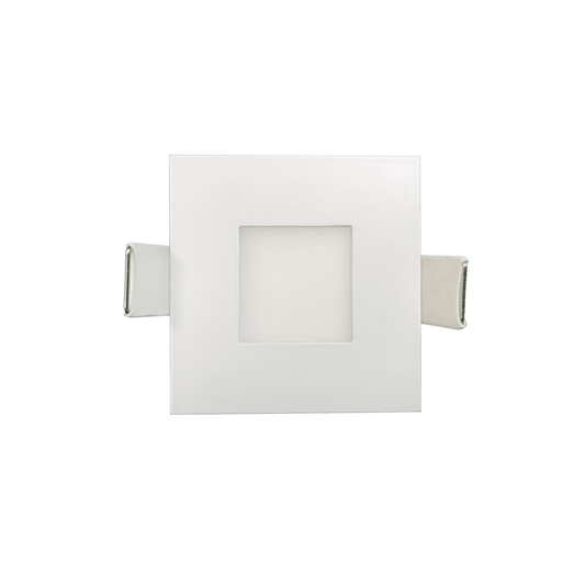 P-5937 2 Inch Square White 5W 300 Lumens 5CCT Slim Ultra-Thin Light