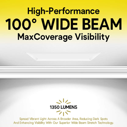 P-5992 4 Inch Trimless Square White 15W 1300 Lumens 5CCT Slim Light