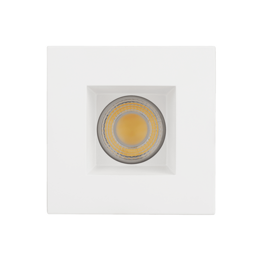 P-5994 3 Inch White Square 9W 850 Lumens 5CCT Recessed Light