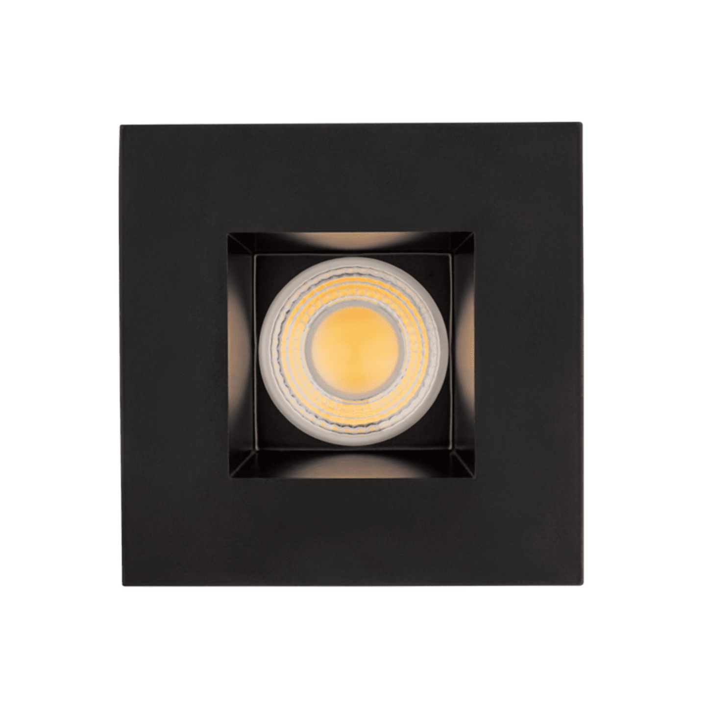 P-5996 3 Inch Black Square 9W 850 Lumens 5CCT Recessed Light